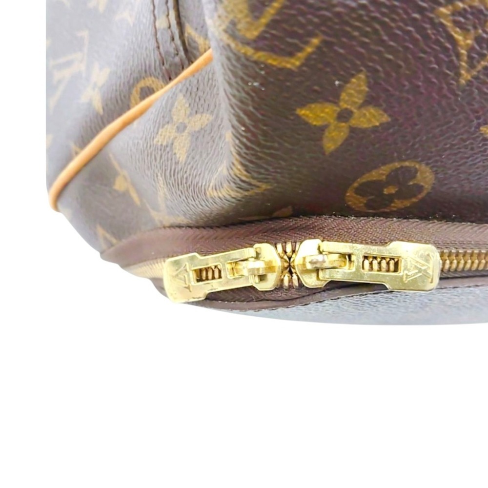 LOUIS VUITTON Authentic Brown Monogram Canvas Boston Bag - Picture 13 of 16